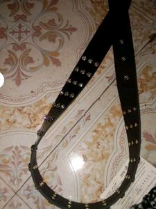 Studded Leather Belt,Can Get More Discount If Cash