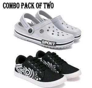 Latest Men Flip Flops And Shoes Combo