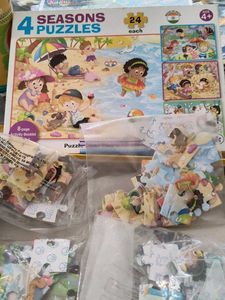 4 seasons Puzzle 24pcs(No Return)