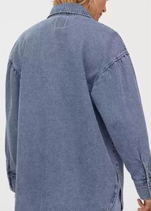 H&amp;M Oversized Denim Shirt Jacket