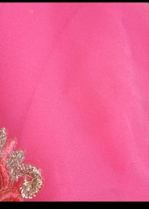 Pink Embroidered Dupatta