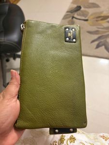 genuine leather passport organizer