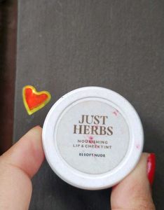 Just herbs Lip & Cheek Tint - 05 Soft nude