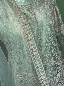 Elegant Embroidered Gown