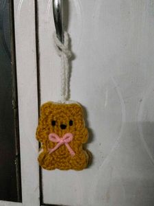 Crochet Bear Charm
