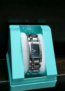 ESPRIT Houston Women Silver Zirconia Wrist Watch