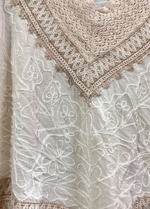 Lace Trimmed Bohemian Top