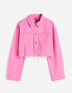 Pink Crop Jacket