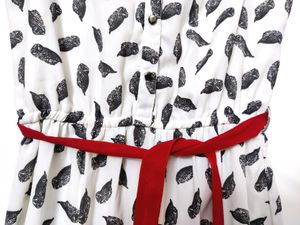 White Fit And Flare Dress