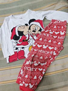 Mickey Mouse Christmas Pajama Set