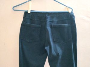 Black Ankle Length Trousers