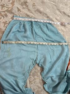 Light Blue Embroidered Pant Kameez