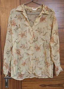 Floral Printed Shirt🍸🌻