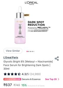 Loreal Glycolic Eye Serum