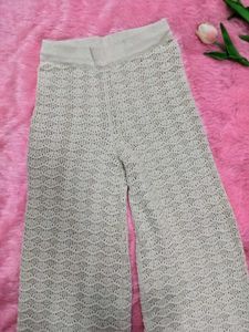 Knitted Crop Top &amp; Pants Set