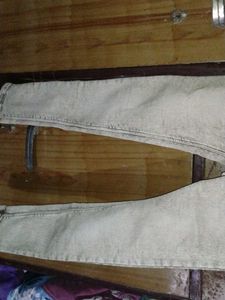 High Waisted Distressed Jeans