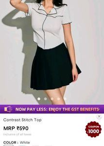 New With Tag Cute Ribbed Top