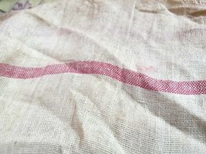 Red &amp; White Durga Puja Special Saree
