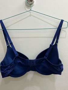 Navy Blue Pushup Bra