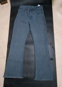 Grey Bootcut Jeans
