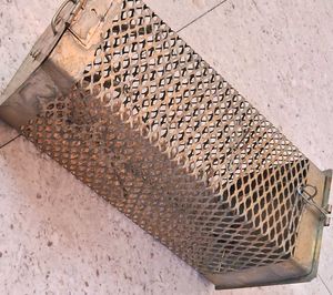 Vintage Metal Mesh Basket