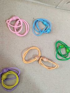Colorful Hair Tie Lot
