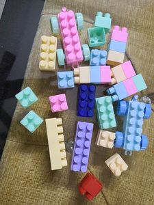 Two Set Of Plastic Blocks