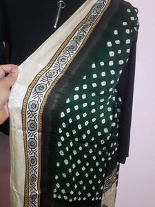 Pure Modal Silk Bhandhani Duppatta