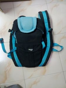 Chinmay Kids Baby Carrier Black &amp; Sky Blue