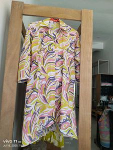 Fully Stitched Colorful Print Dress