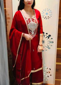 Rani Pink Kurta Set