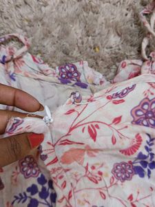 Floral Off-Shoulder Dress
