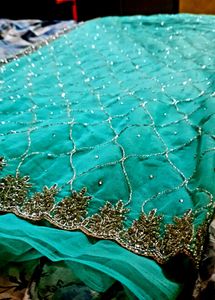 Beautiful full hand work saree