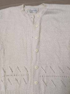 Off White Cardigan