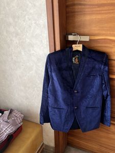 Blue Velvet Jacket