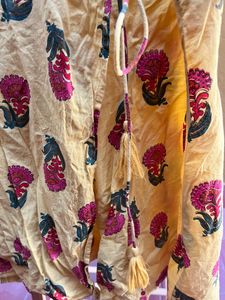 A wrap around Short Kurti
