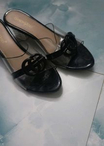 🔥 Clearance Sale 🔥Stylish Clear Heeled Mules