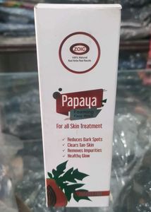 ZOIC Papaya Foaming Face Wash