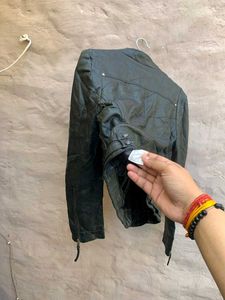 Lika rulla leather jacket  Black Biker