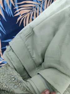 Elegant Embroidered Indian Saree