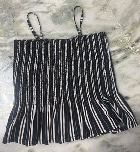Striped Sleeveless Top