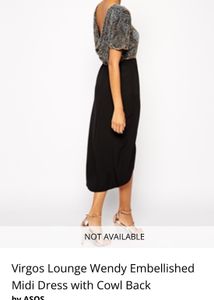 Embellished Wrap Dress