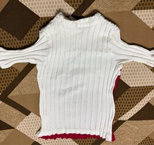 Knit Turtleneck Top