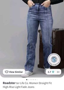 Roadster High Rise Light Fade Blue Jeans
