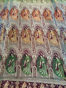 Mulberry Silk Thread Woven Banarsi Saree