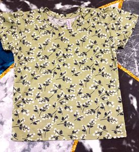 Floral Print Tee