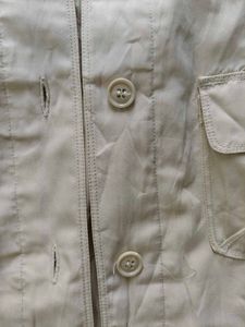 Beige Colour Long Waterproof Coat