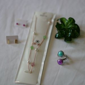 Chain Erring Hair Clip