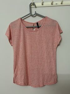 A Pleasant Peach Casual Top