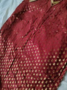 Maroon Kurta